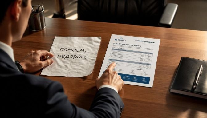 Расчет стоимости клининга
